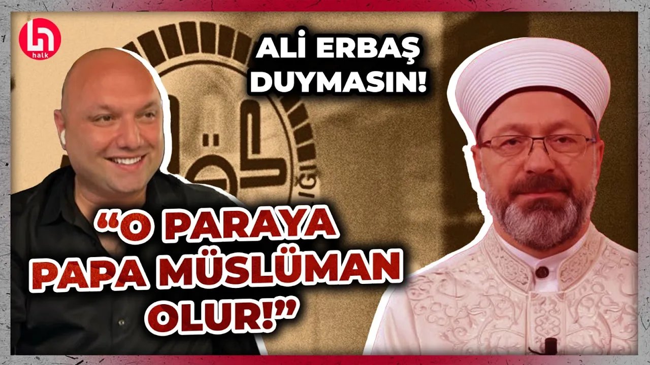 Ünlü ekonomistten stüdyoyu sallayan sözler! Ali Erbaş duymasın! "O paraya Papa, Müslüman olur!"