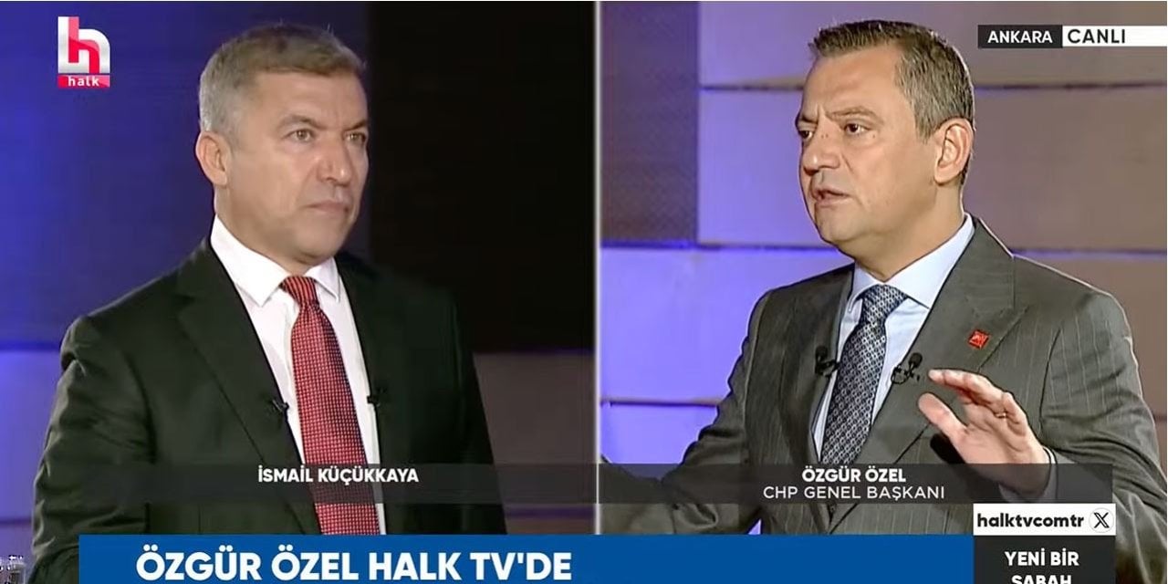 Özgür Özel Halk Tv'de İsmail Küçükkaya'ya açıkladı