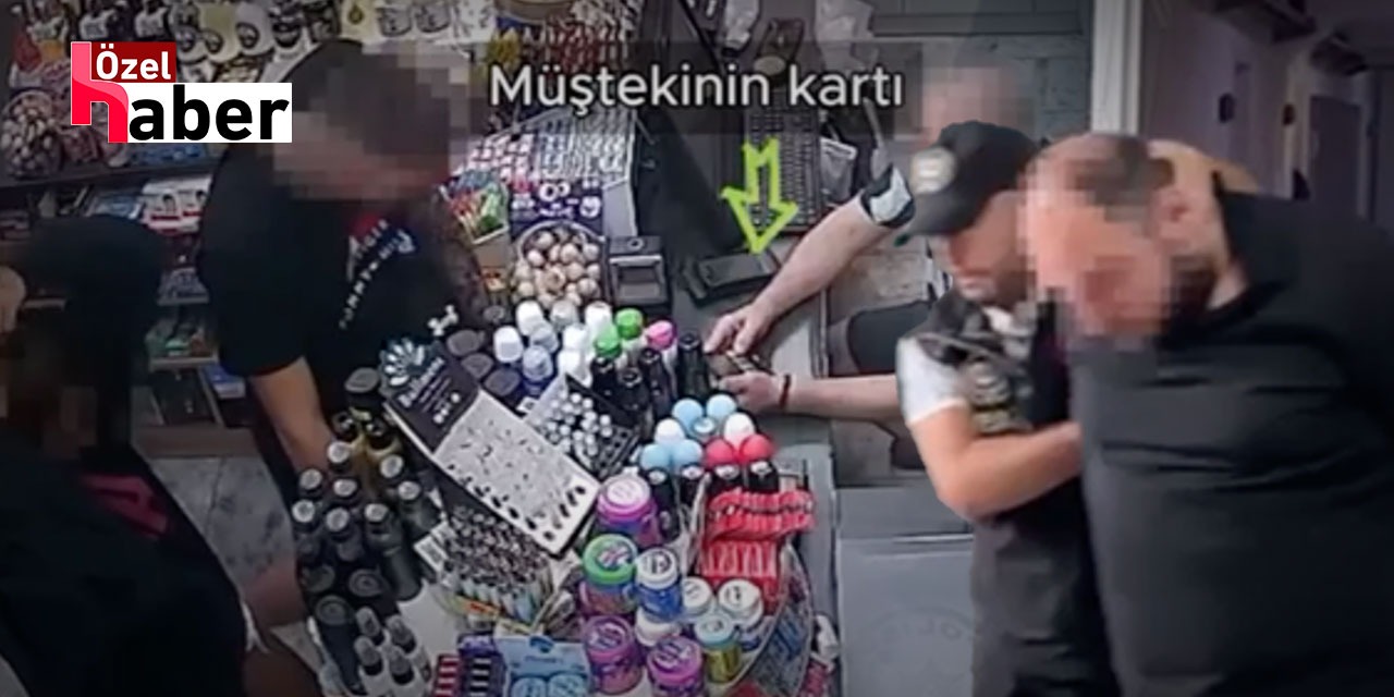 Gasp ettikleri kartları markette nakite çevirdiler