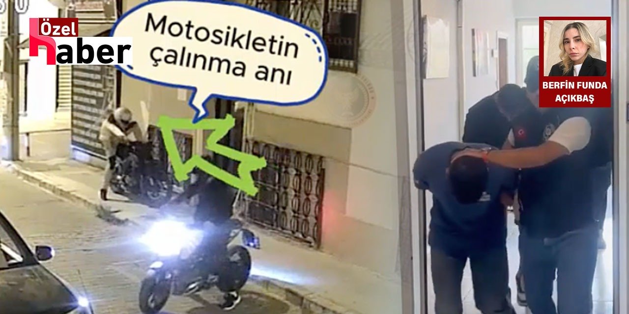 Kasklarını hiç çıkarmadan 4 motosikleti çaldılar!