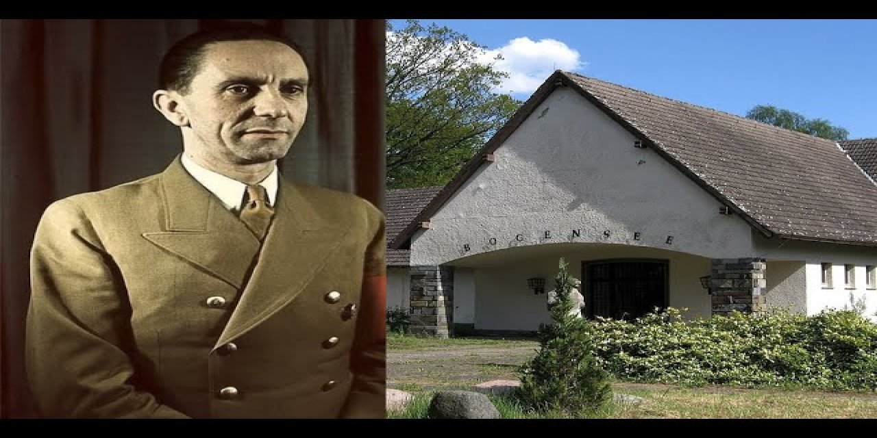 Hitler'in sağ kolu Goebbels’in karanlık mirasından eğitim merkezi