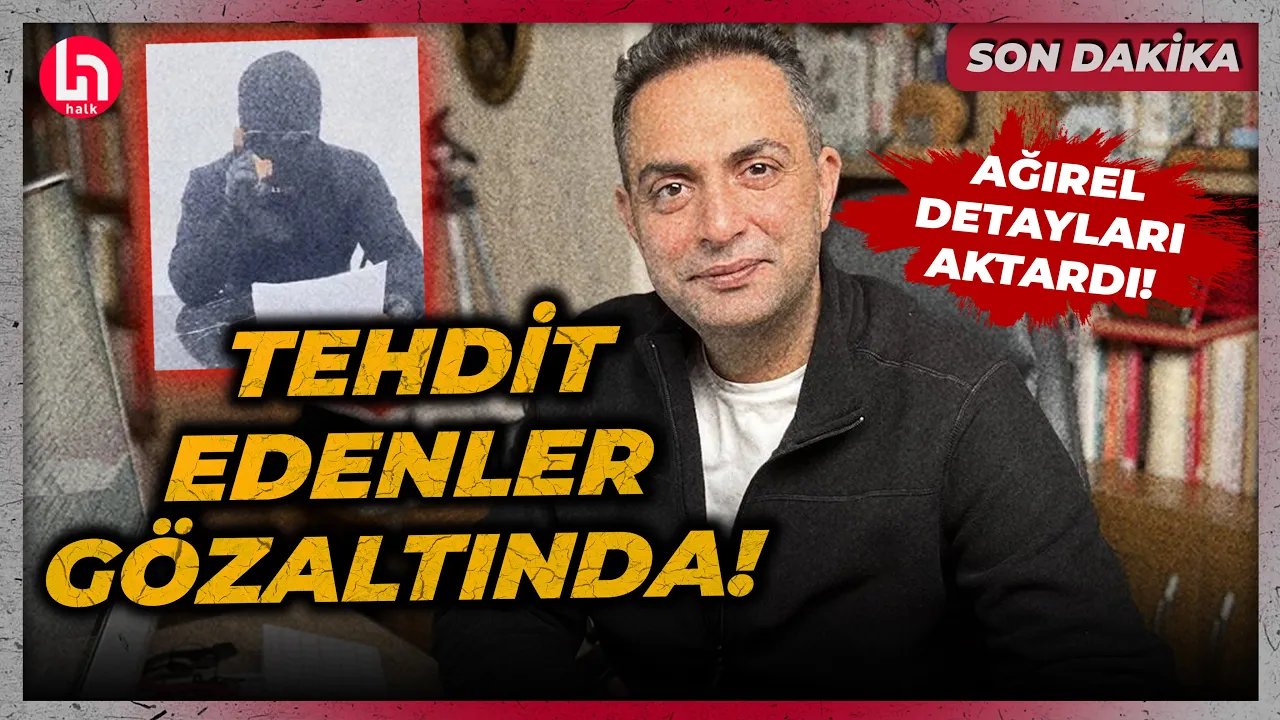 Maskeli şahıs ve kayıt yapan şahıs gözaltında! Murat Ağırel Halk TV'de anlattı!