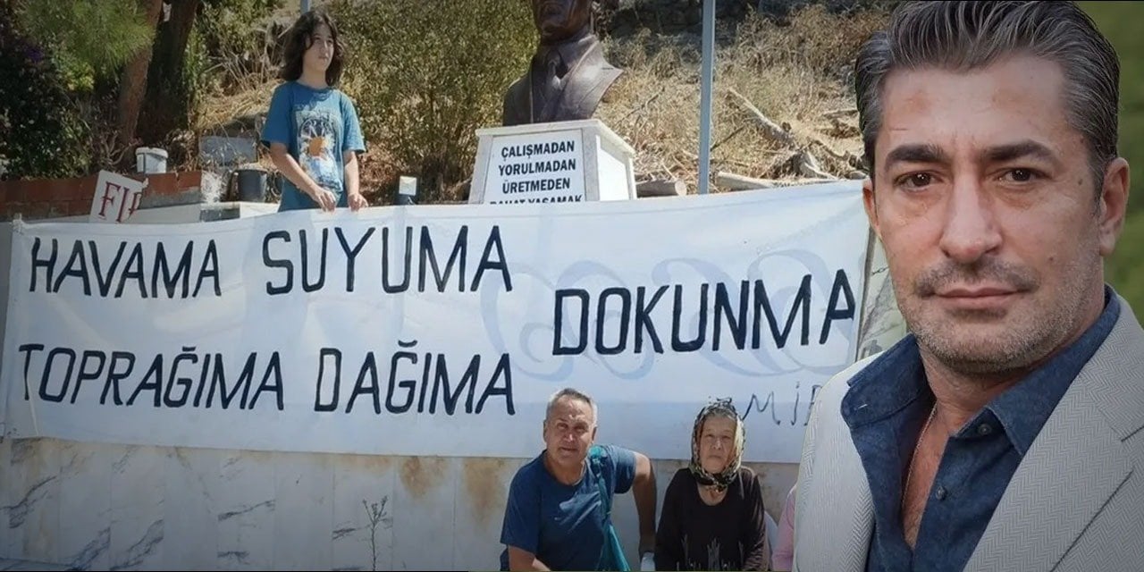 Karaburun halkı Erkan Petekkaya'ya dur dedi!