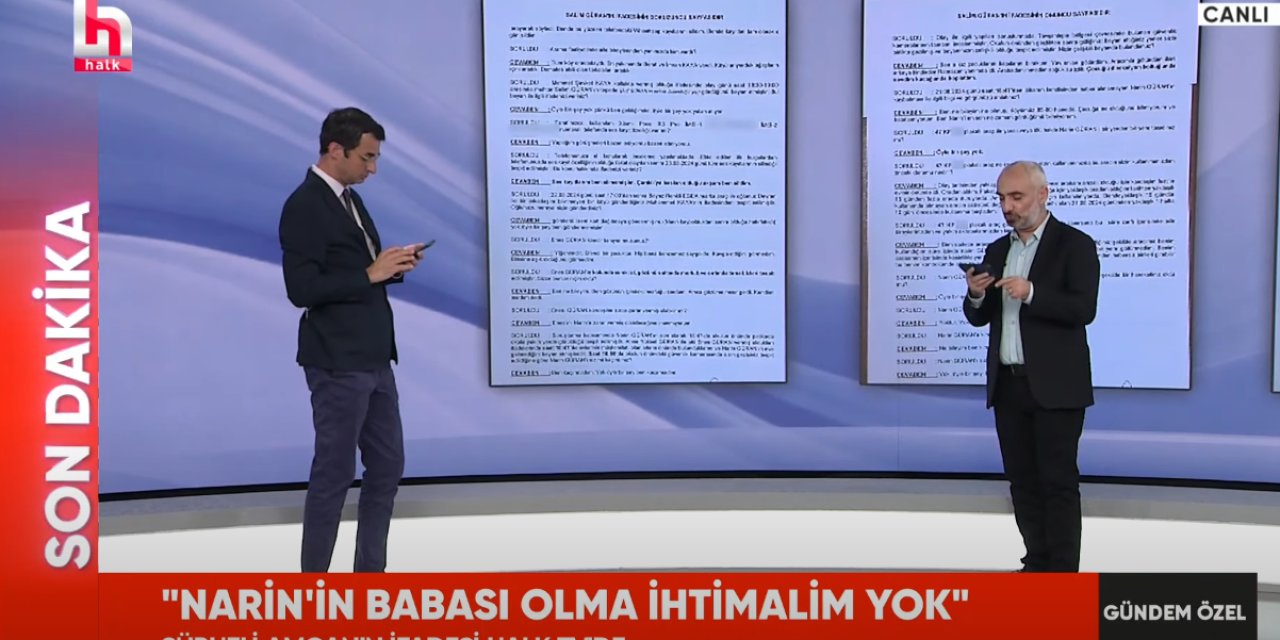 Narin cinayetinde flaş gelişme: Şüpheli amcanın ifadesi Halk TV'de