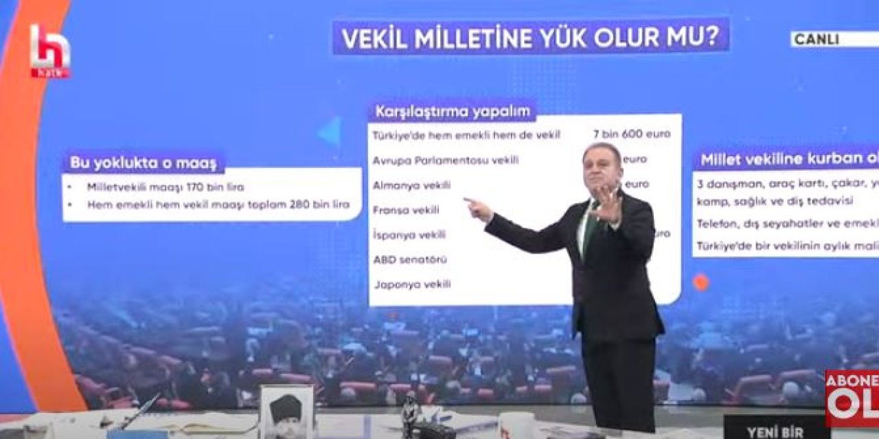 Millet vekiline kurban olsun: Ekrem Açıkel canlı yayında açıkladı!