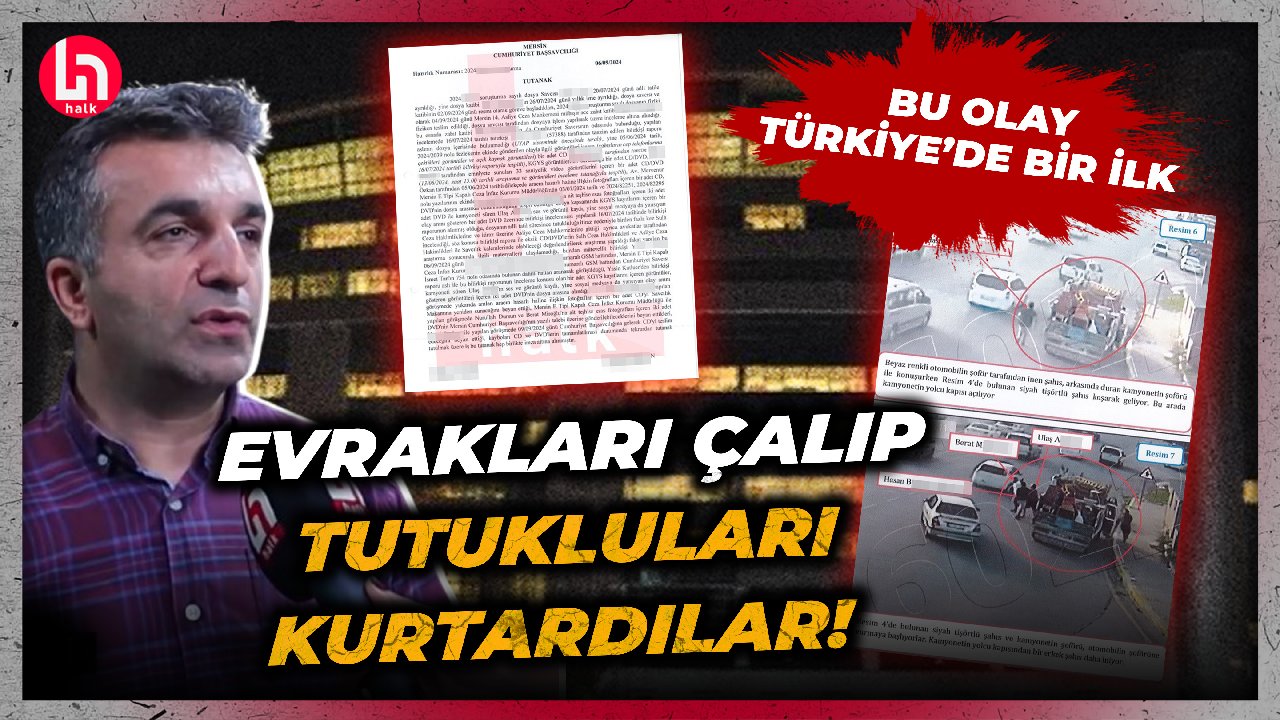 ADLİYEDE BÜYÜK SKANDAL: İzindeki savcının dosyasından evrak çalıp, şüphelileri tahliye ettirdiler!