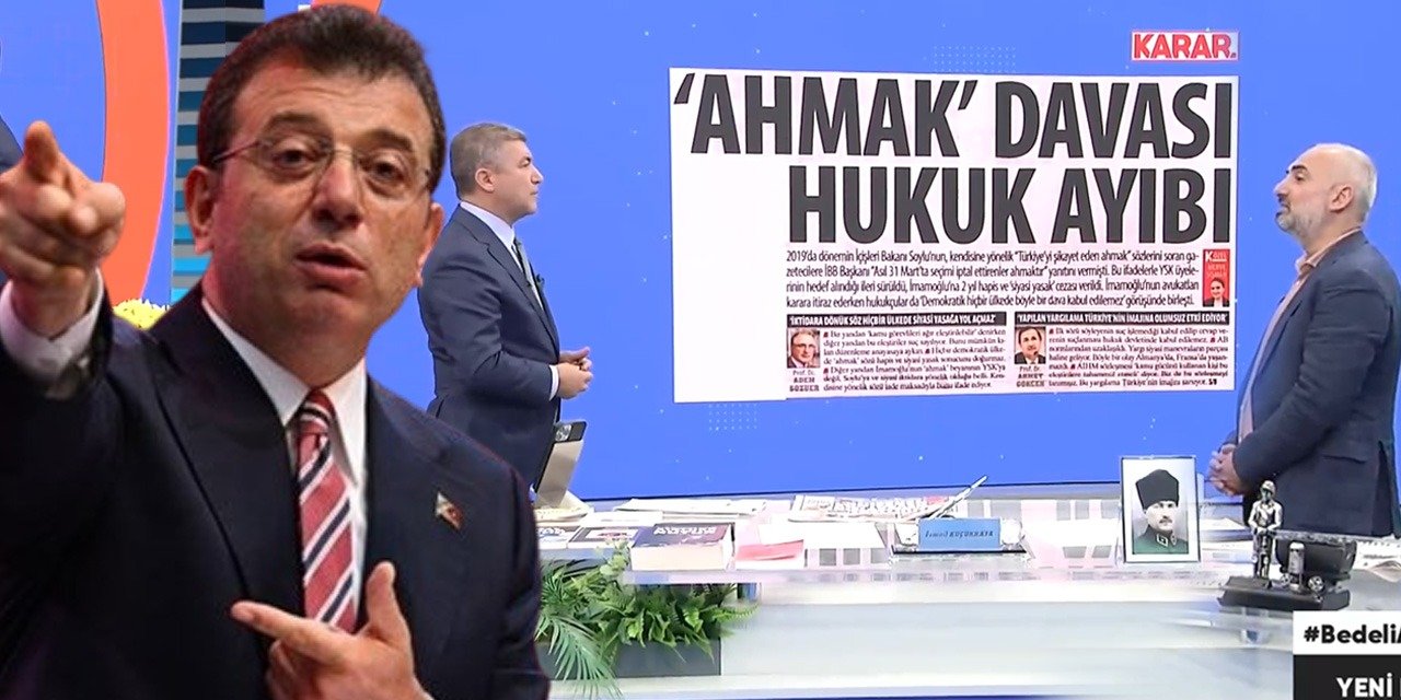 İsmail Saymaz: Ahmak davası ile bir liderin cumhurbaşkanlığına yürüyüşünü engelleyemezsiniz