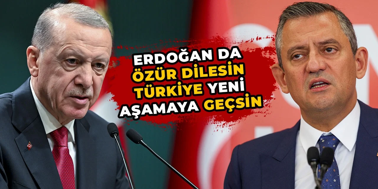 Erdoğan'dan Özel'e özür yanıtı!  'Sürtük' sözü için geri adım atmadı