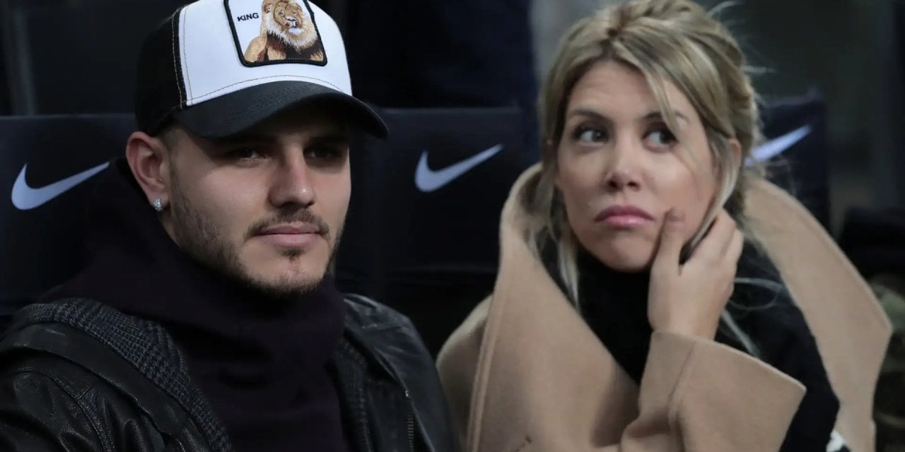 Icardi dün gece Wanda Nara ile yakalandı