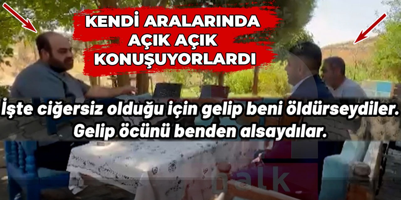 Narin'in babası kameranın çalıştığını fark etmeyince masada her şeyi açıkladı. Kendi aralarında konuşuyorlardı