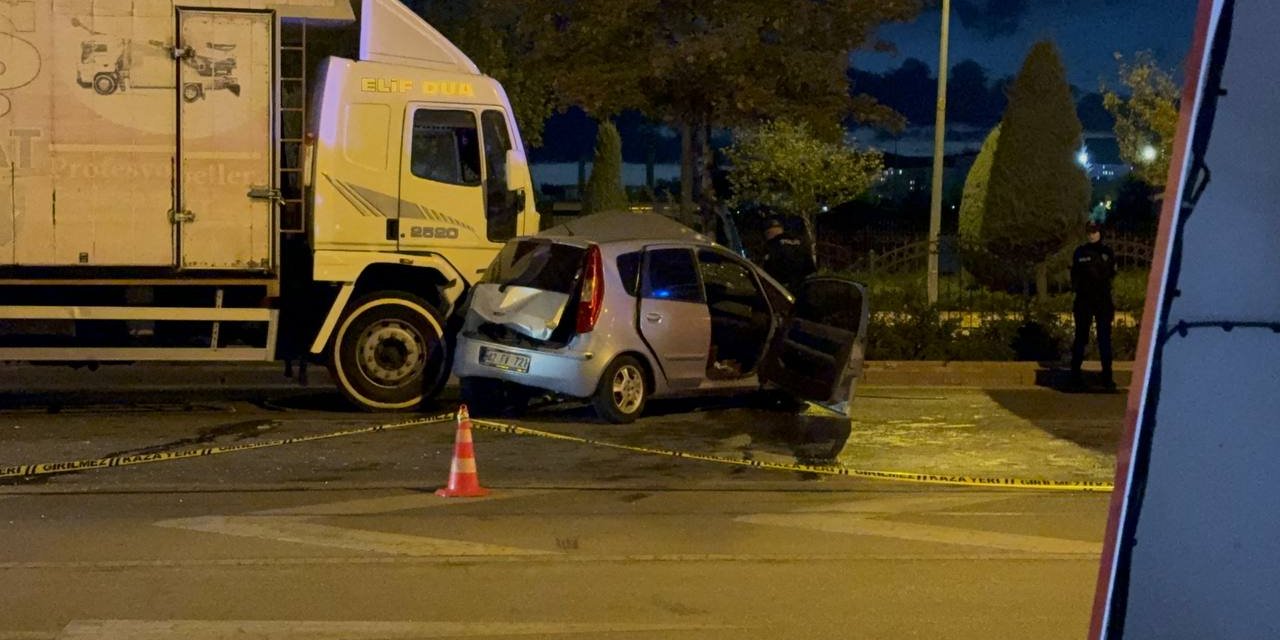 Konya'da trafik kazası can aldı