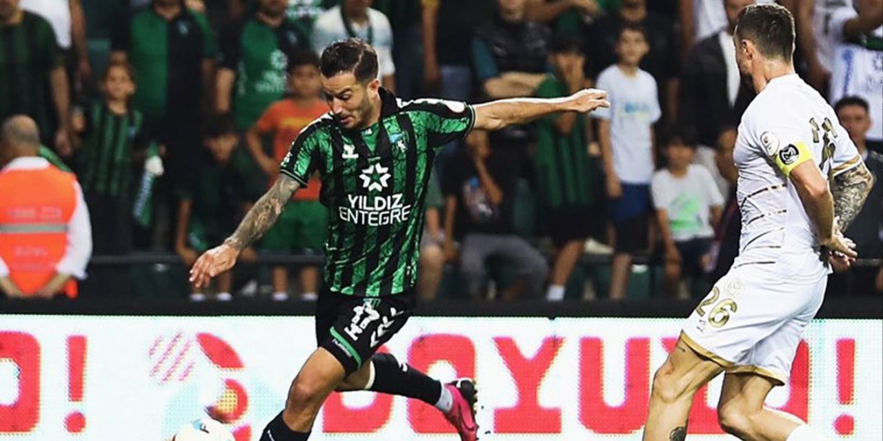 Kocaelispor'a evinde Manisa şoku