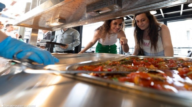 Ucuz sağlıklı yemek hizmeti veren bir kent lokantası daha açıldı: 4 çeşit yemek 60 lira