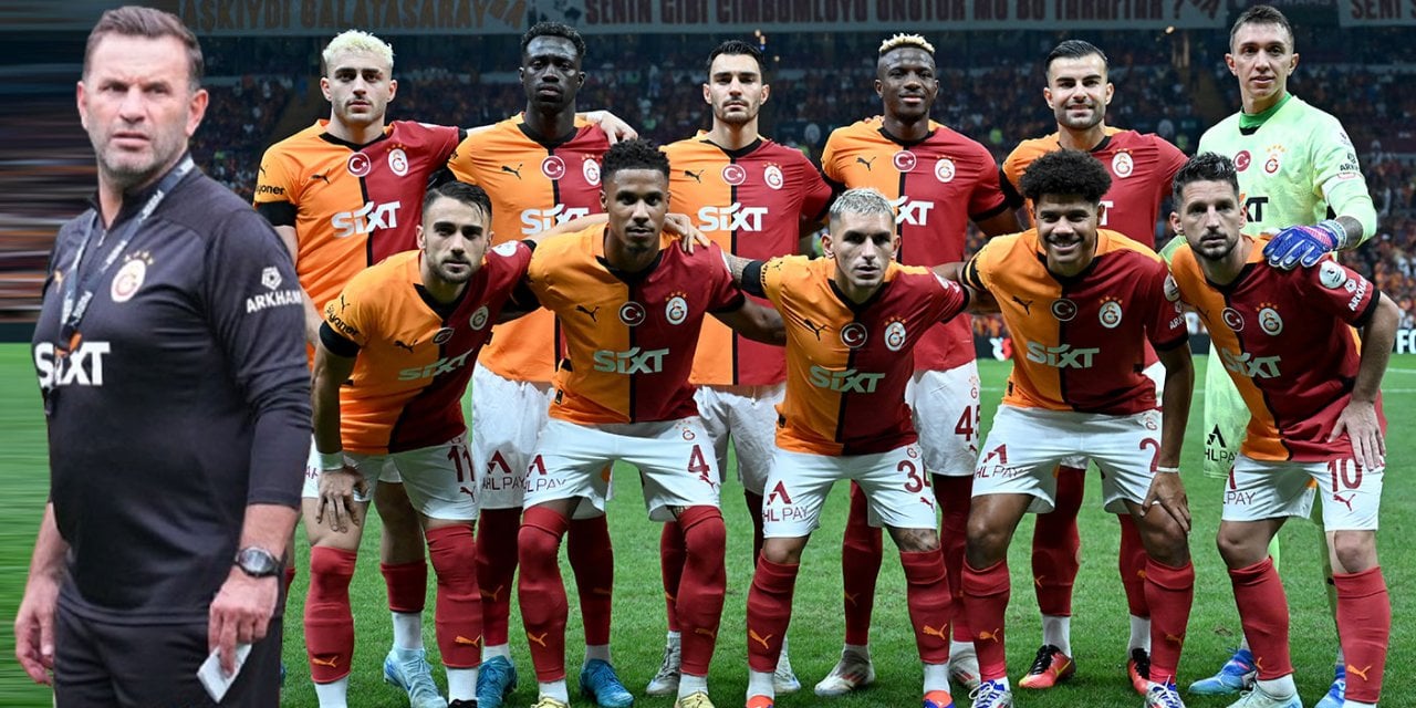 Galatasaray'ın Gaziantep maçı 11'i belli oldu. Okan Buruk'tan flaş karar