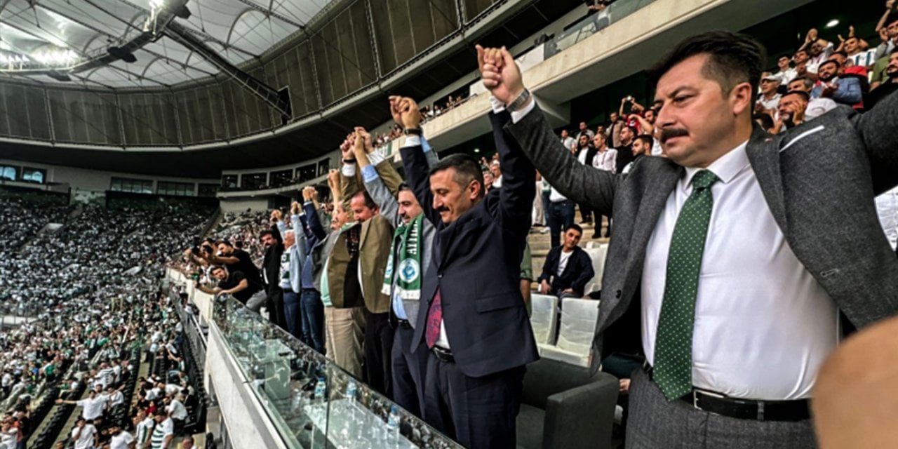 Bursaspor maçında hafızalara kazınan fotoğraf