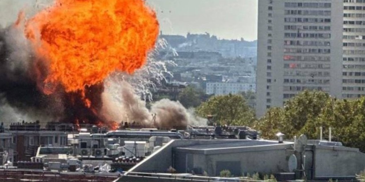 Paris'te iki büyük patlama