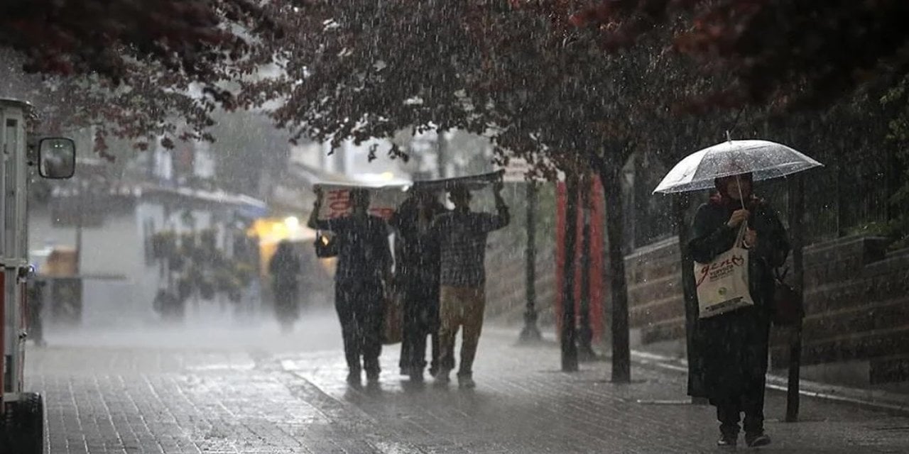 Kış kapıyı çalıyor gibi... Meteorolojiden yarından itibaren  fırtına ve kuvvetli yağış uyarısı