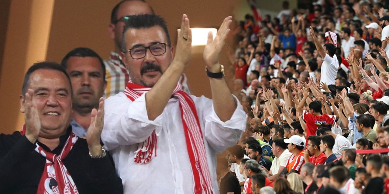 Antalyaspor tribünleri 'Yeter artık' dedi