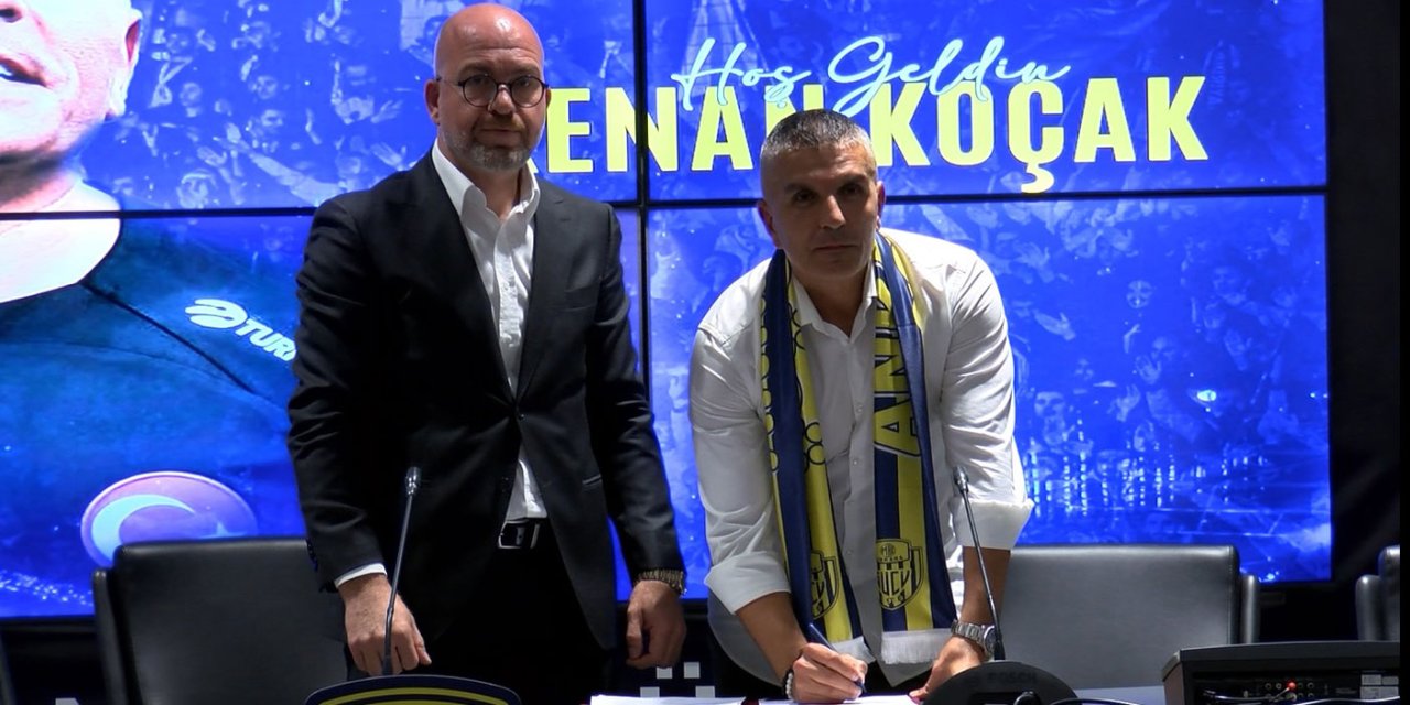 Ankaragücü'nde Kenan Koçak dönemi resmen başladı