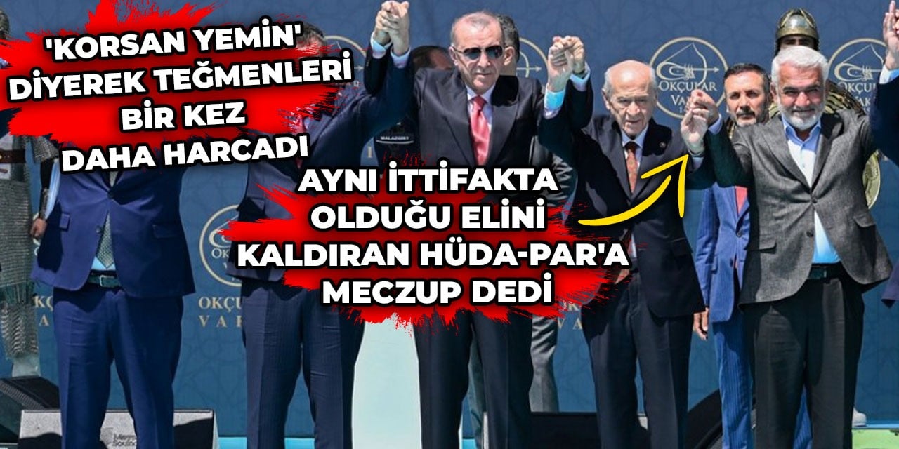 Siyasette seviye düştü! Bahçeli: Özgür Özel'e yakışan renk pembe