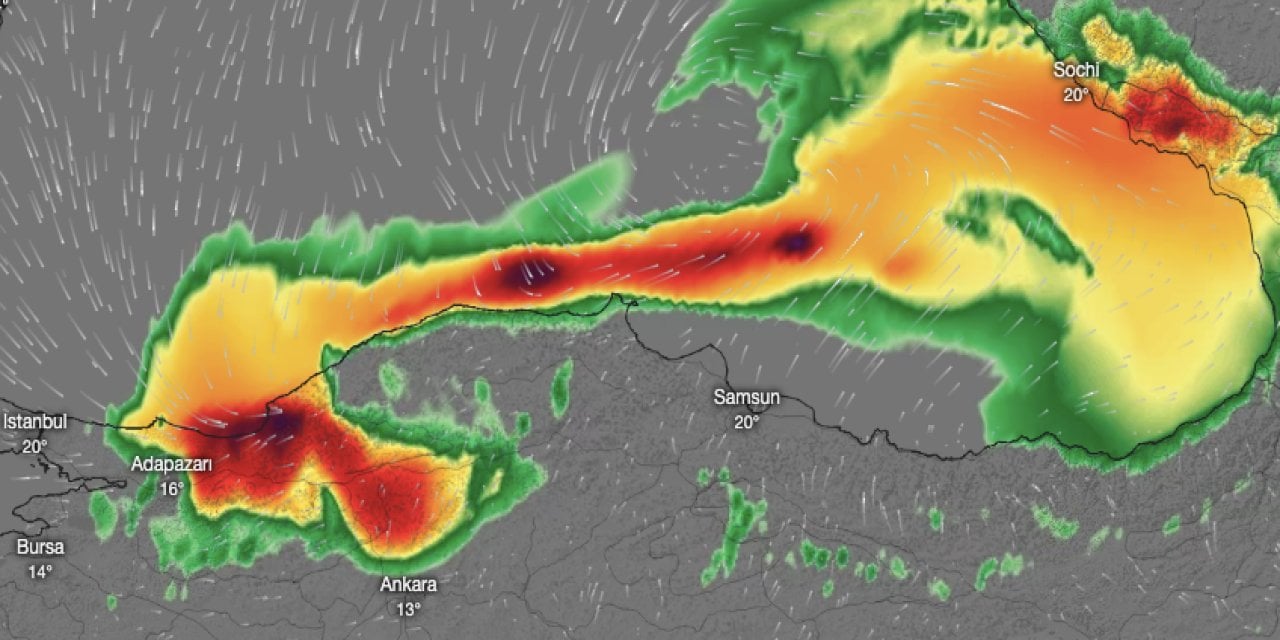 Bartı, Zonguldak, Düzce, Sakarya, Bolu, Karabük ve Trabzon için uyarı!