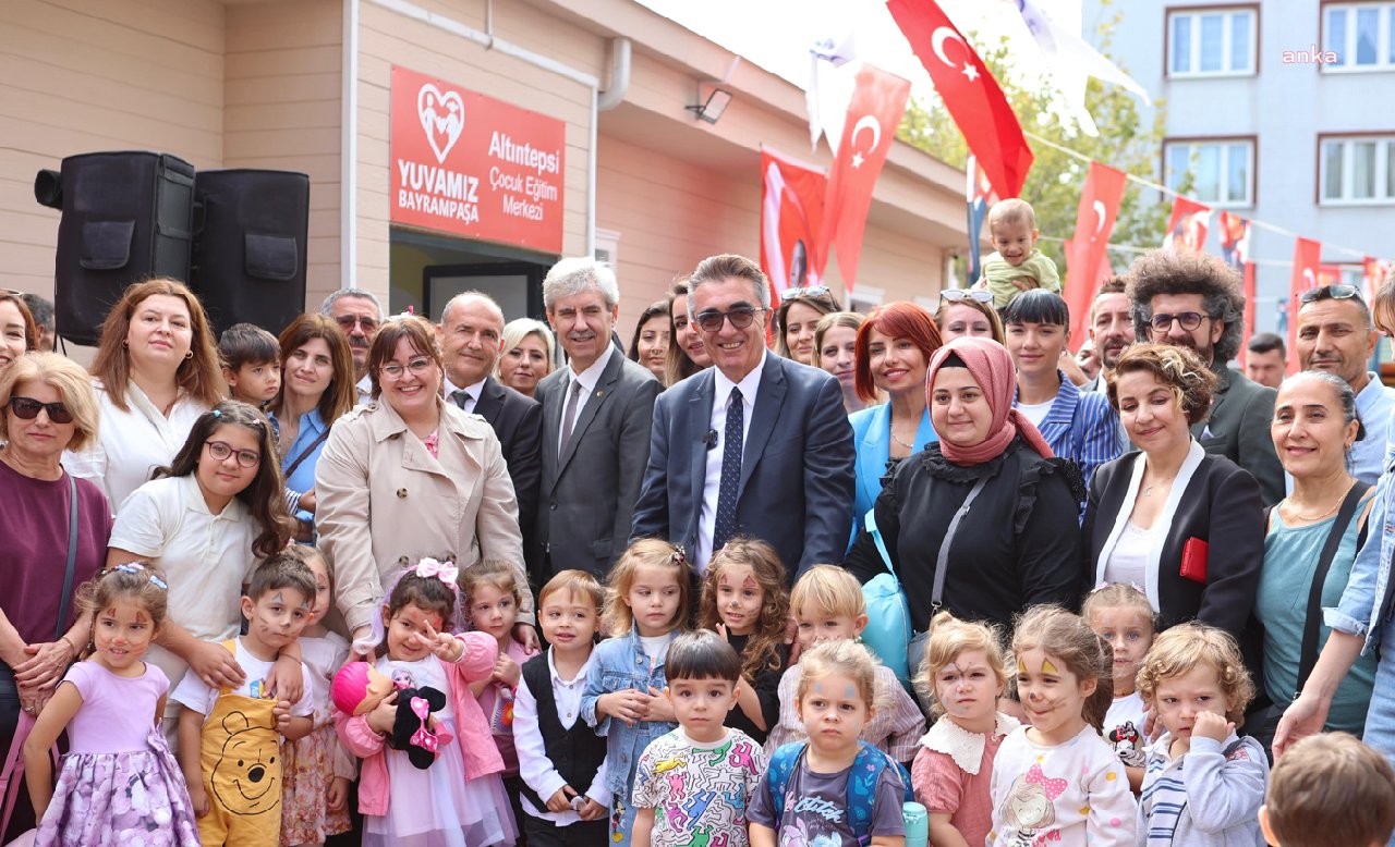 Yuvamız Bayrampaşa'nın 2 yeni kreşi açıldı. 9 tane daha açılacak