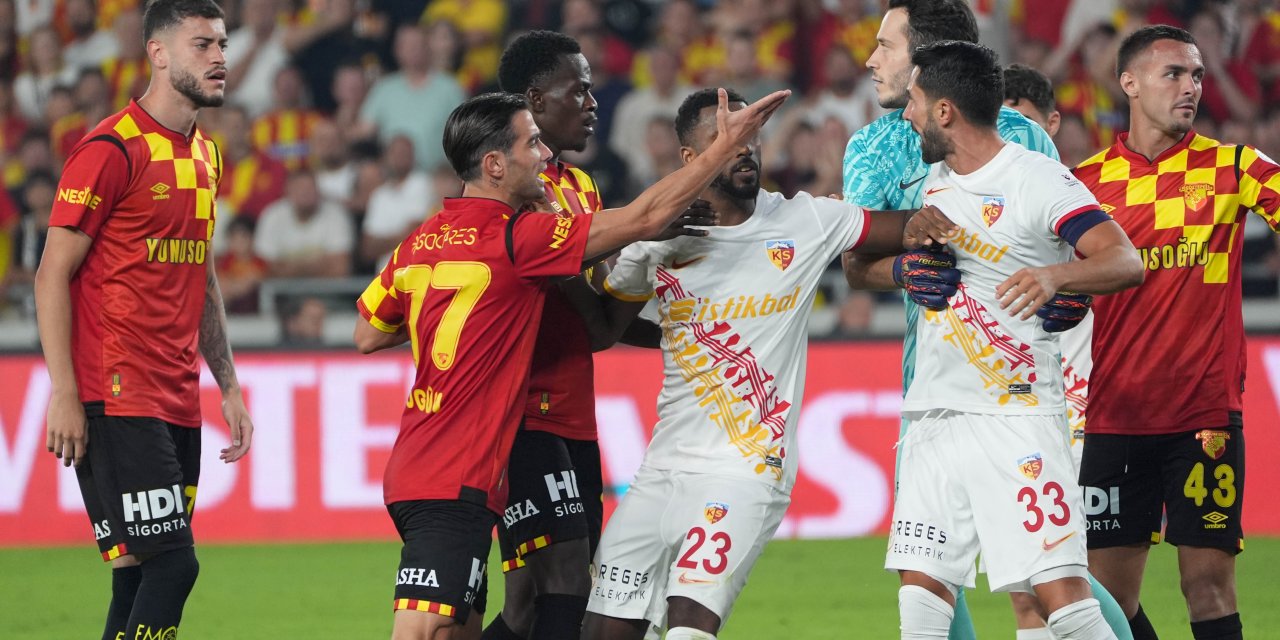 Göztepe şov yaptı. Kayserispor'da kabus