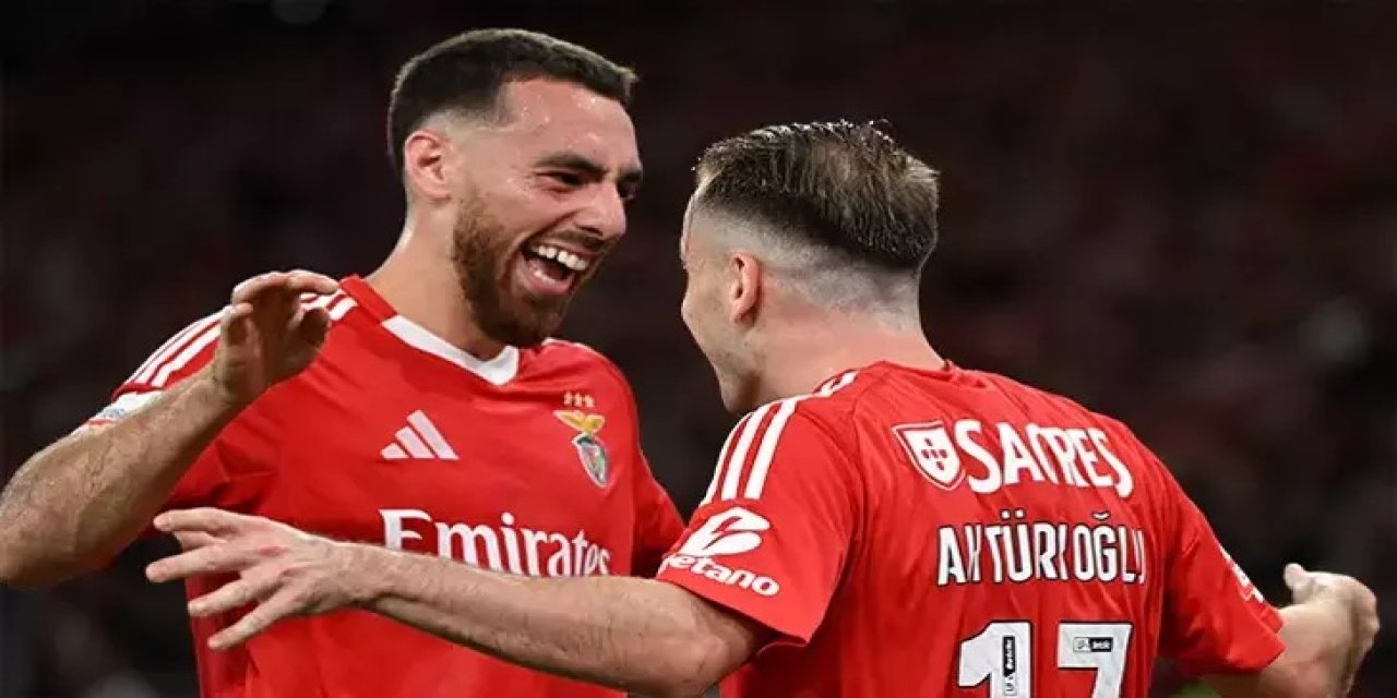 Kerem ve Orkun şov yaptı Benfica fark attı