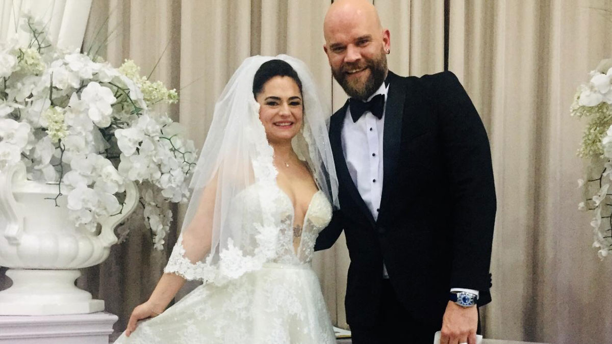 Oyuncu Belit Özükan ile müzisyen Orçun Sünear evlendi