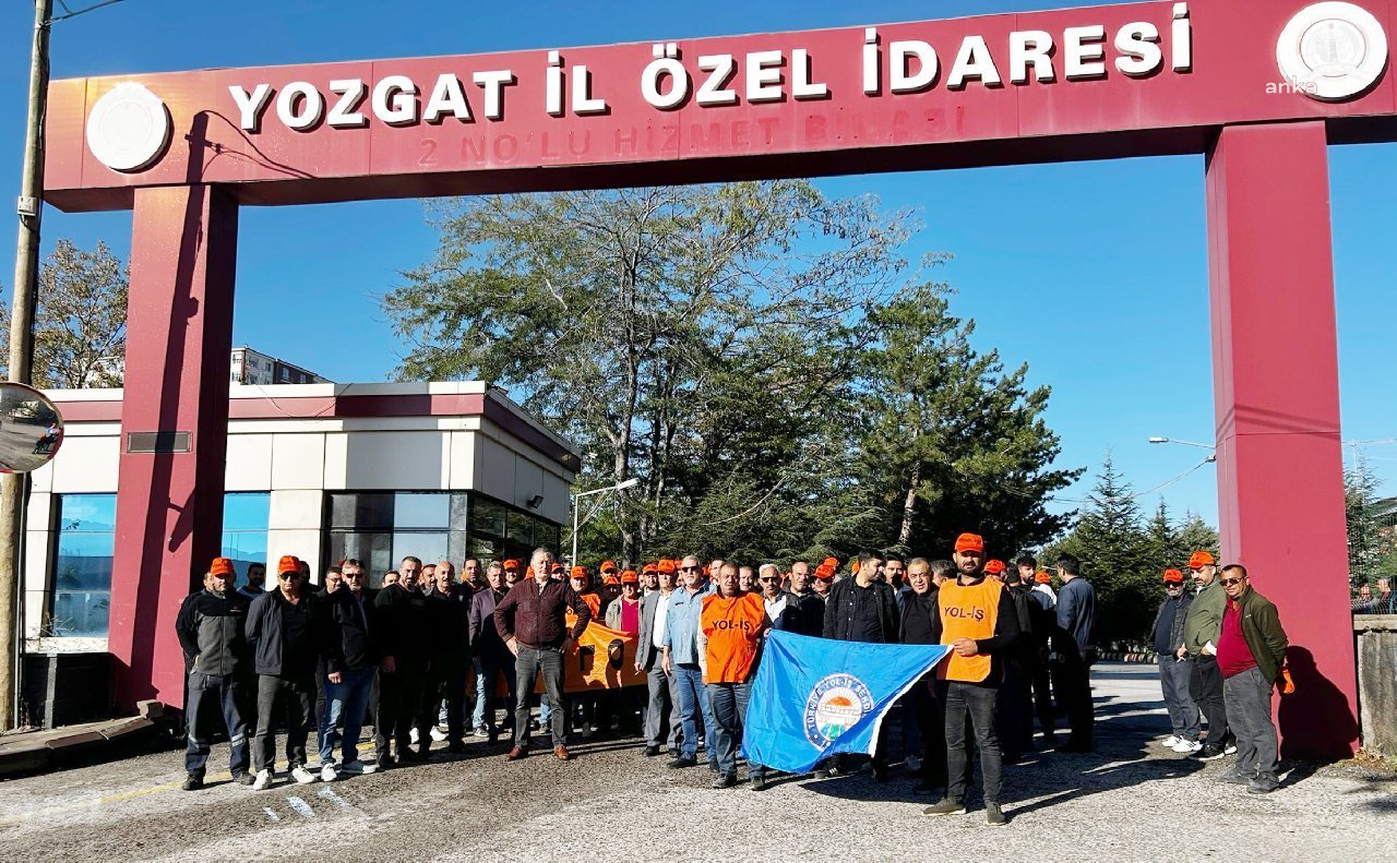 Yozgat’ta ‘geçinemiyoruz eylemi Emekçiler  bir saat süreyle iş bıraktı!