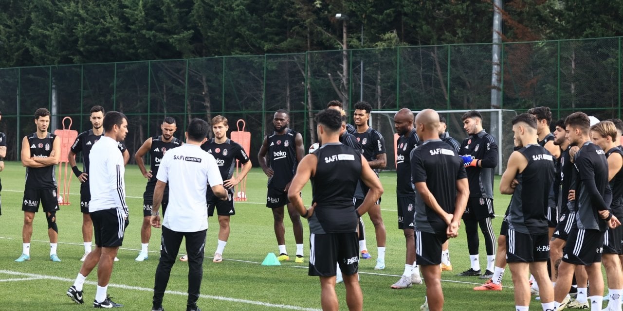 Beşiktaş'tan 75 dakikalık idman