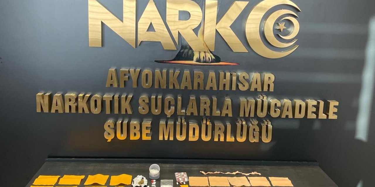 Afyonkarahisar'da uyuşturucu operasyonu: 4 tutuklama