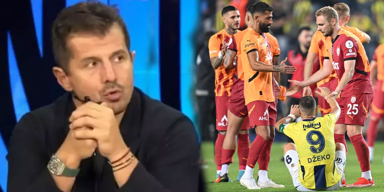 Emre Belözoğlu 'Galatasaray Fenerbahçe'den açık ara daha iyi yapıyor' diye açıkladı