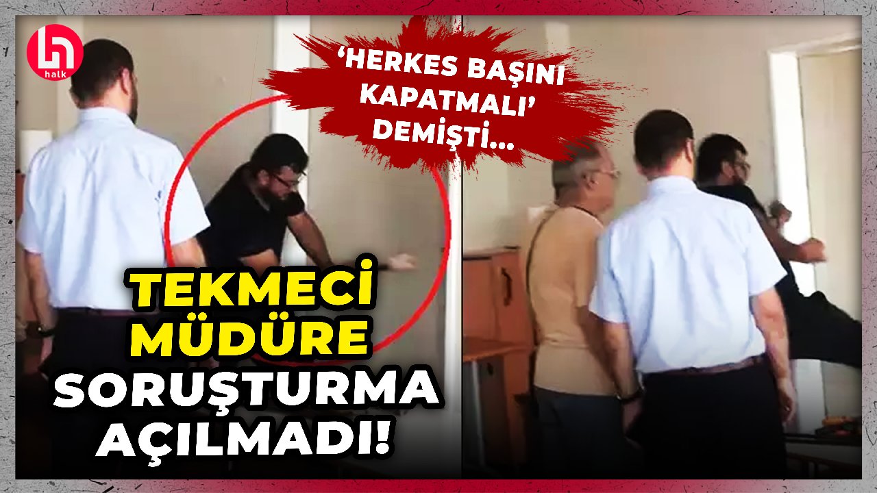 'Şort giyen öğrenciye karışırız' demişti, tekmeci İmam Hatip müdürüne soruşturma açılmadı!