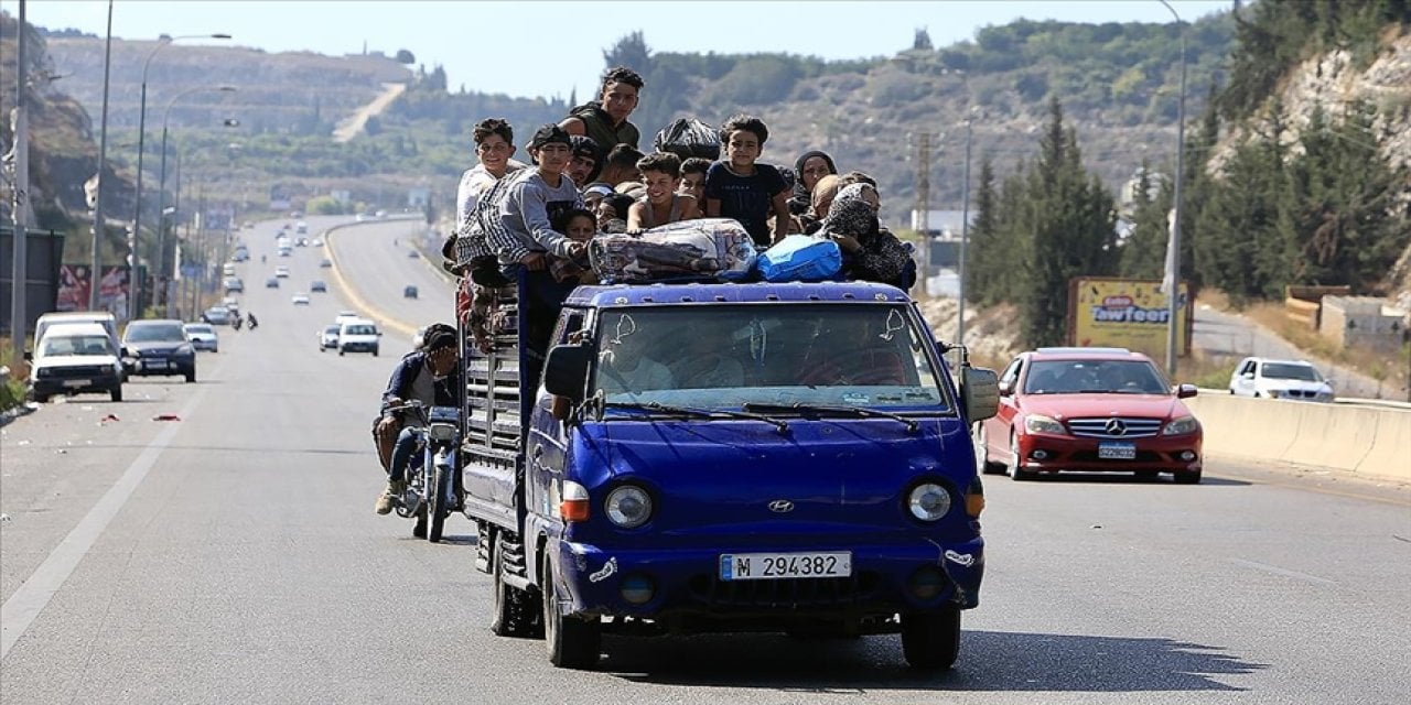 İsrail'in saldırdığı Lübnan'dan Suriye'ye kaçanların sayısı 100 bine ulaştı