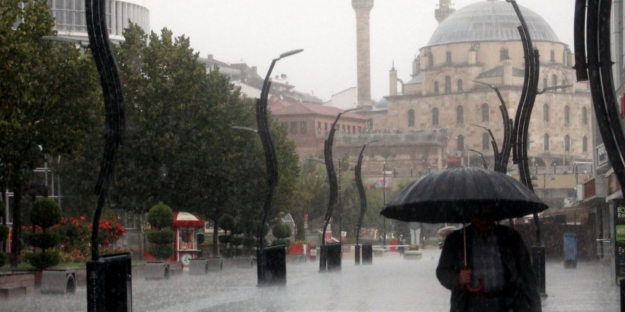 Sarı kodlu uyarı verilen Bolu’da sağanak