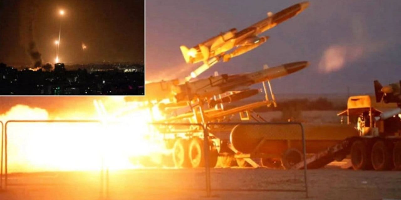 İran ilk kez hipersonik Fettah-1 füzelerini kullandı. İşte Fettah 1 füzelerinin fırlatılış anları