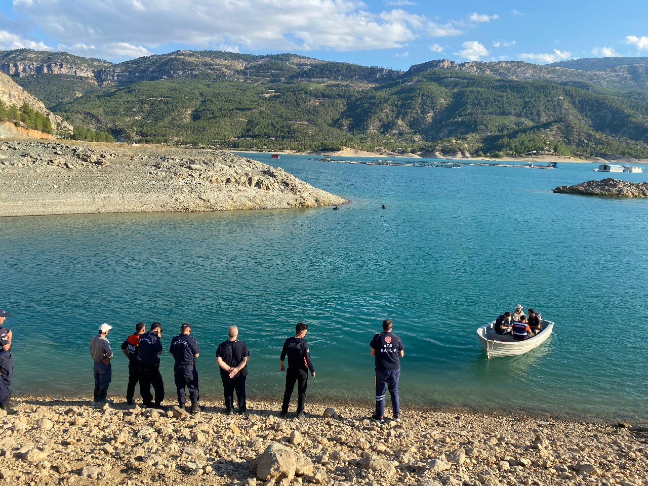 Karaman'da baraja giren kişinin cesedine ulaşıldı