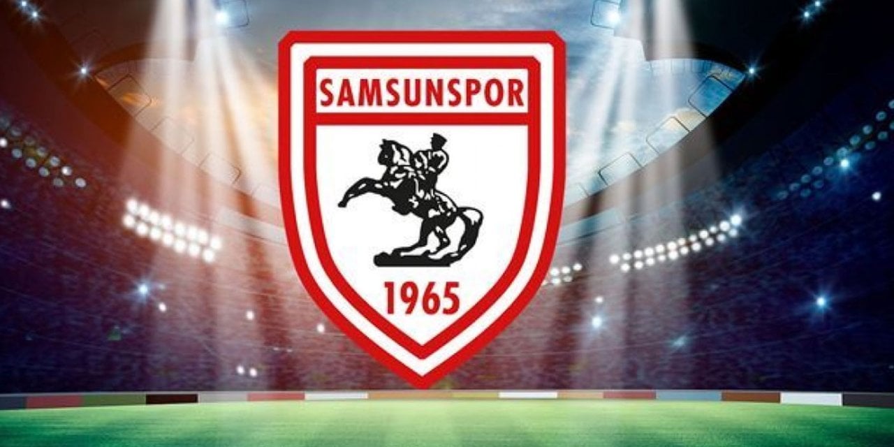 Samsunspor anlaşmayı duyurdu. İmzalar atıldı