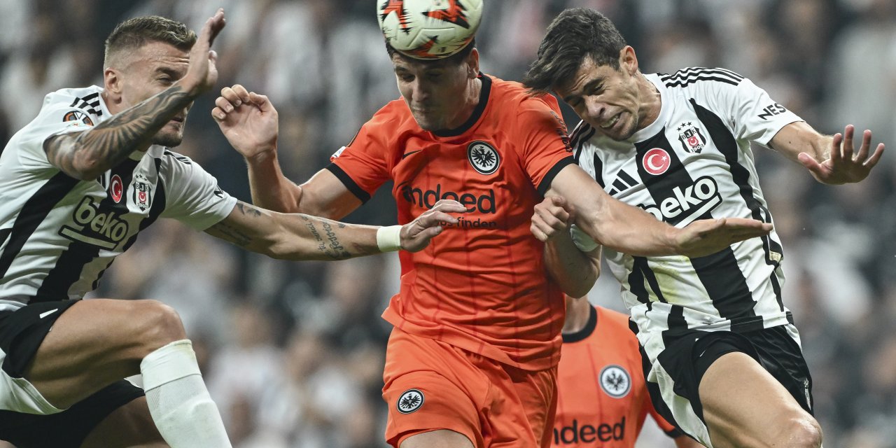 Beşiktaş Frankfurt'a da direnemedi. Avrupa'da 2'de 0 yaptı