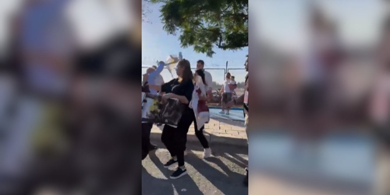 Erdoğan'a Adana'da Filistin protestosu! Protesto eden gençler gözaltına alındı