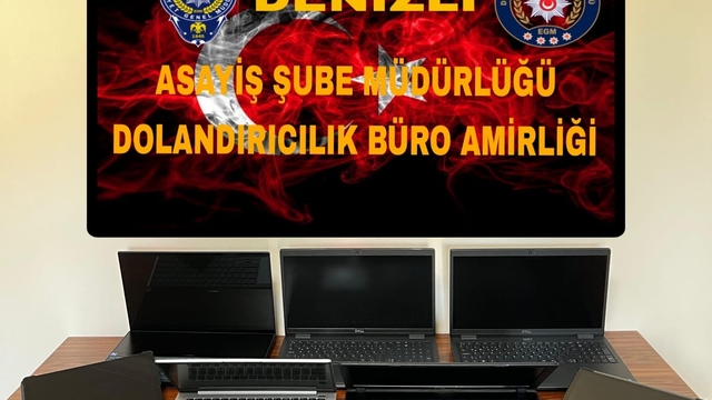 Denizli'de dolandırıcılık operasyonu. 2 kişi tutuklandı