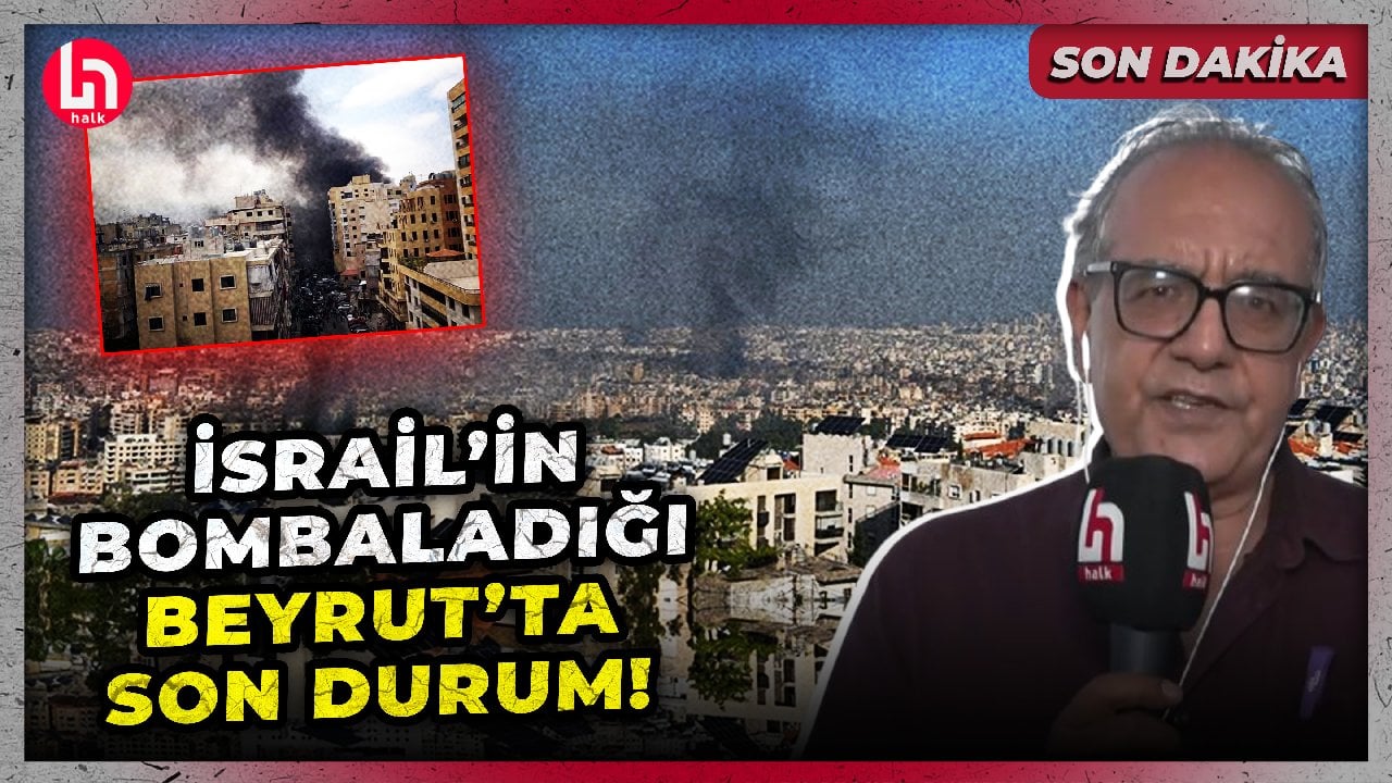 Halk TV Beyrut'ta! İsrail'in bombaladığı başkentte son durum ne? Mustafa Kemal Erdemol aktardı...