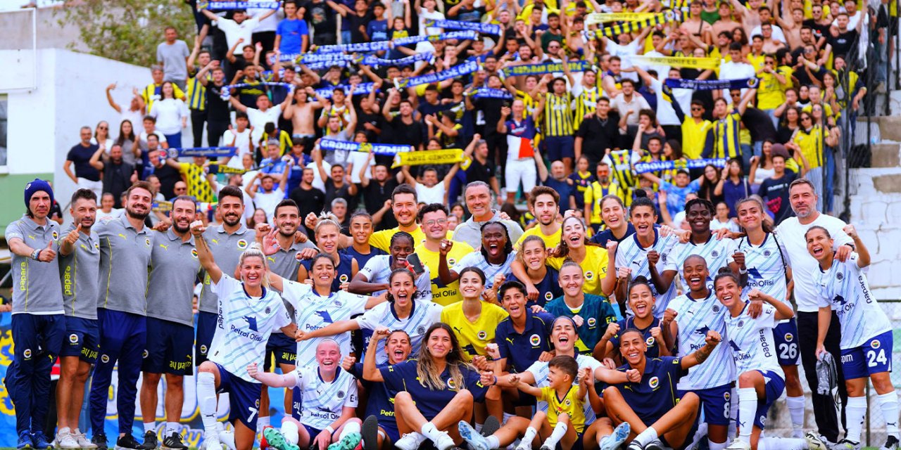 Fenerbahçe 3-0 kazandı. 5'te 5 yaptı