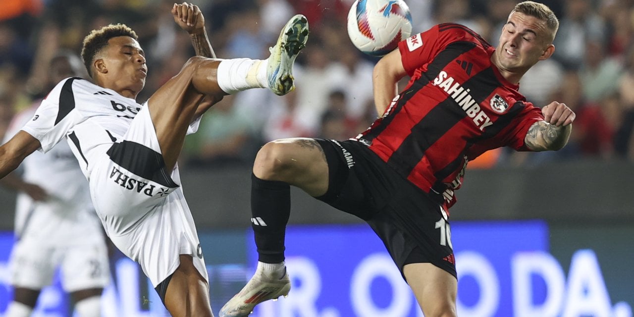 Beşiktaş'ı eski futbolcusu yıktı. Gaziantep FK 1 puanı 90+5'te kaptı