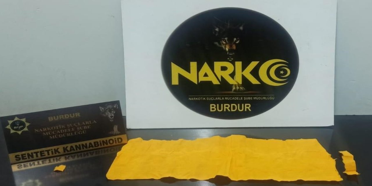 Burdur'da uyuşturucu operasyonu: 3 zanlı tutuklandı