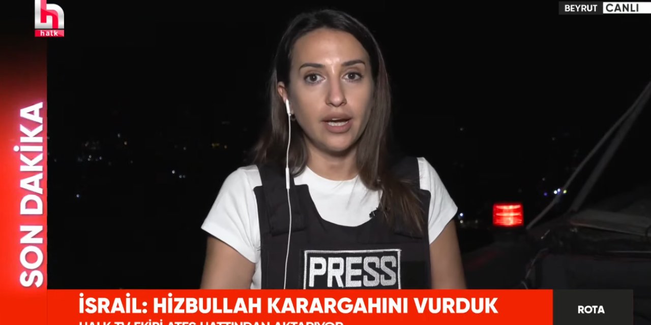 Halk TV ateş hattından bildiriyor! İsrail: Hizbullah karargahını vurduk