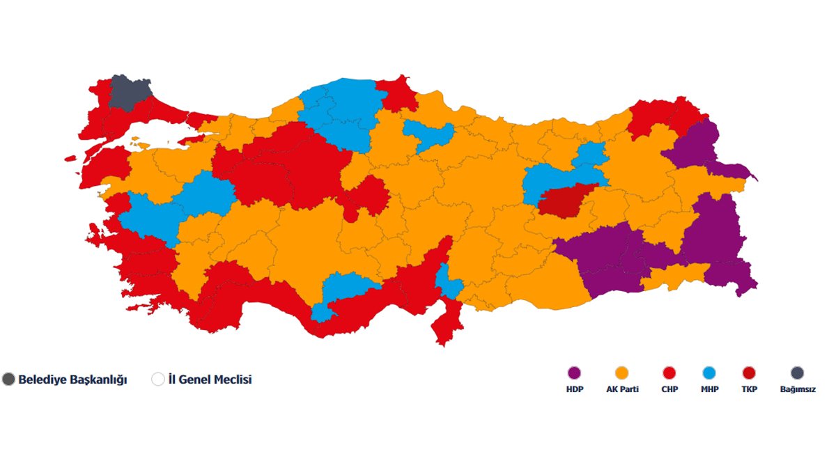 AKP'ye 15 ilde büyük şok! İşte el değiştiren iller