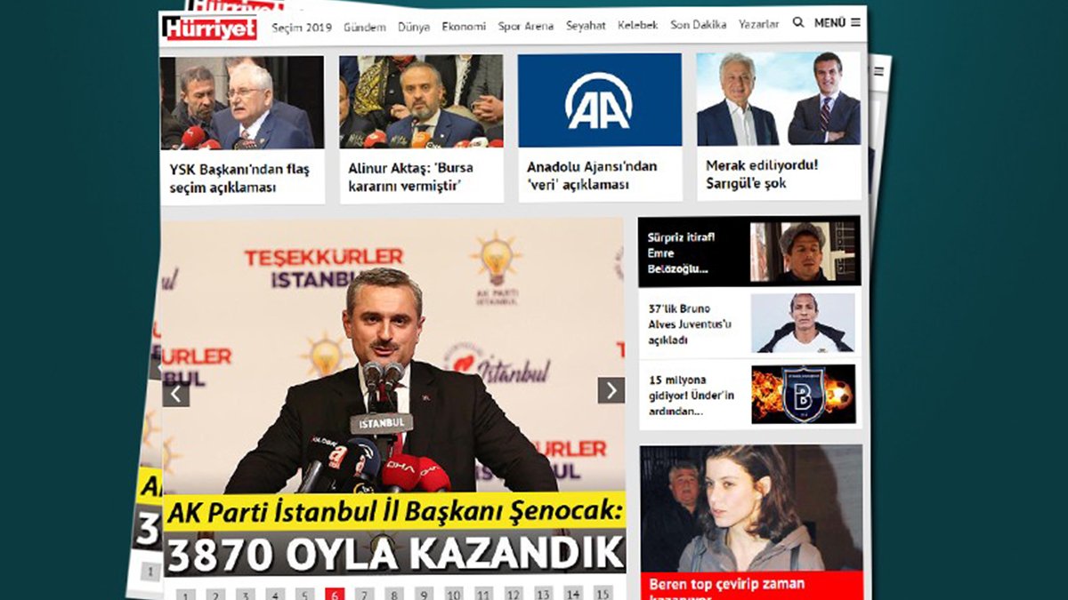 Hürriyet'ten  skandal sansür: YSK Başkanı'nın sözlerini sildiler