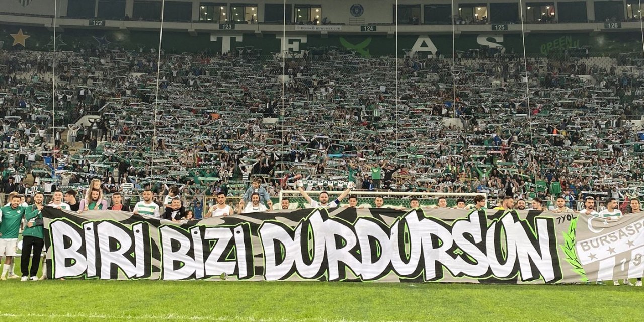 Ne yaptın Bursaspor. Süper Lig'de yok böylesi